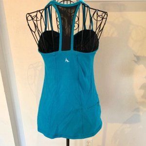 Nancy Rose Performance Racerback Tank Top Sz 8